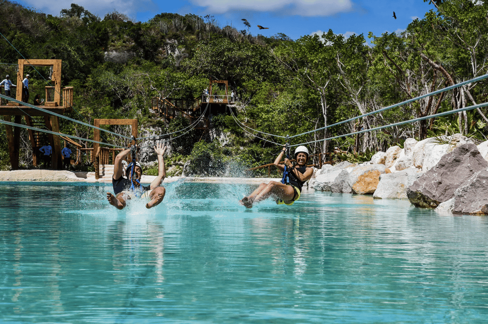 Punta Cana: Scape Park Entry for Cenote, Zip Lines, & Caves